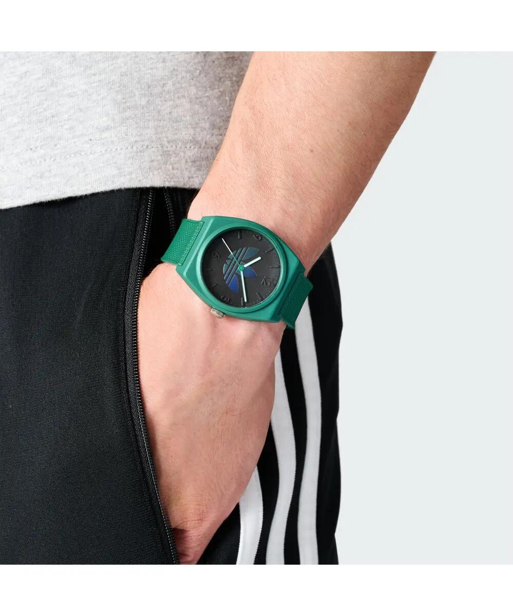 Adidas Originals Analogique Montre Vert/Noir AOST24552 4/6