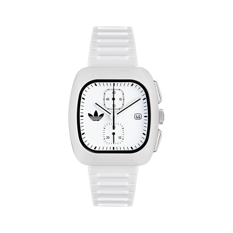 Adidas Originals Chronographe Unisexe Blanc / Blanc AOSY24532