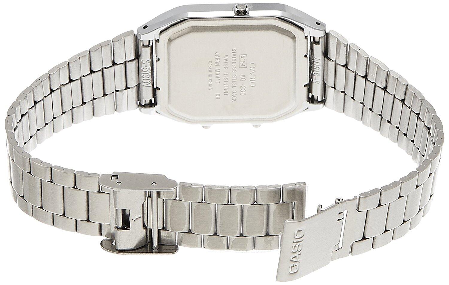 Montre Casio Collection Homme AQ-230A – Analogique & Digitale – Acier – Neuf