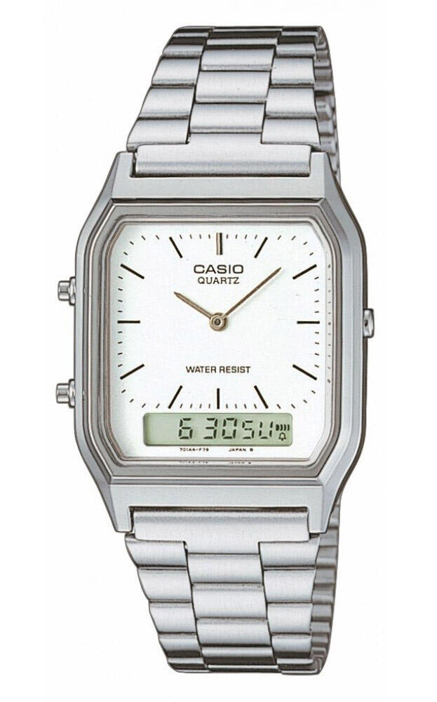 CASIO Mens Watch Casio AQ-230A-7DMQYES, Quartz, 30mm, 3ATM