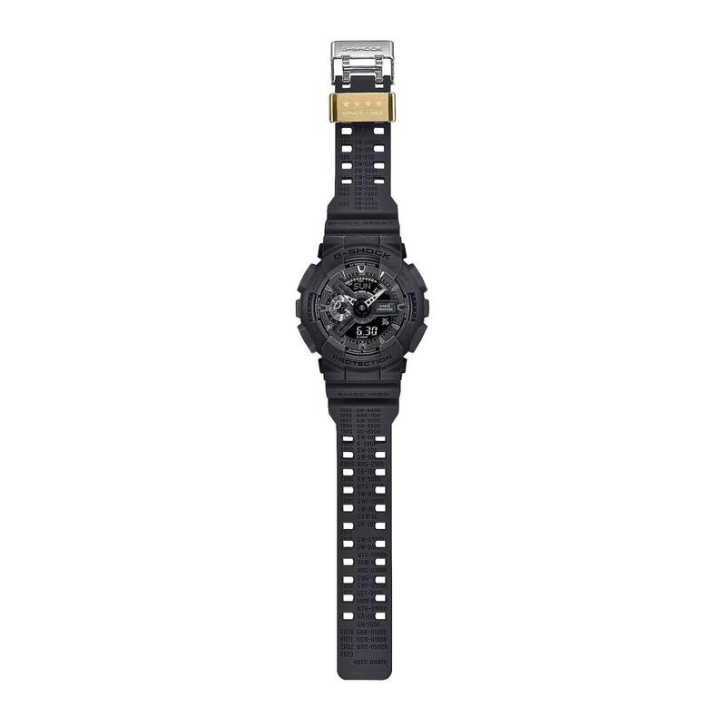 Casio Analogique - Digital Hommes Noir / Noir GA-114RE-1AER