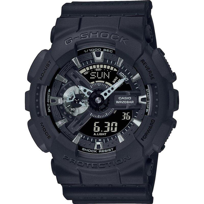 Casio Analogique - Digital Hommes Noir / Noir GA-114RE-1AER