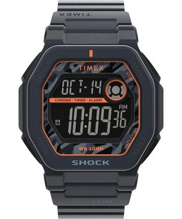 Timex Digitaal Horloge Blauw/Zwart TW2V93800