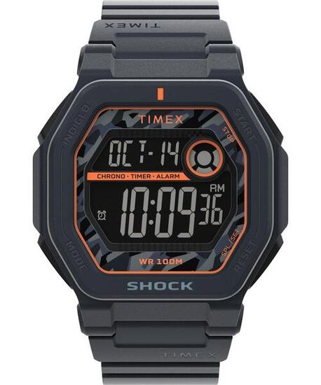 Timex Digitaal Horloge Blauw/Zwart TW2V93800