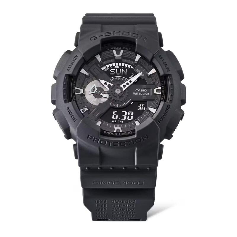 Casio Analogique - Digital Hommes Noir / Noir GA-114RE-1AER