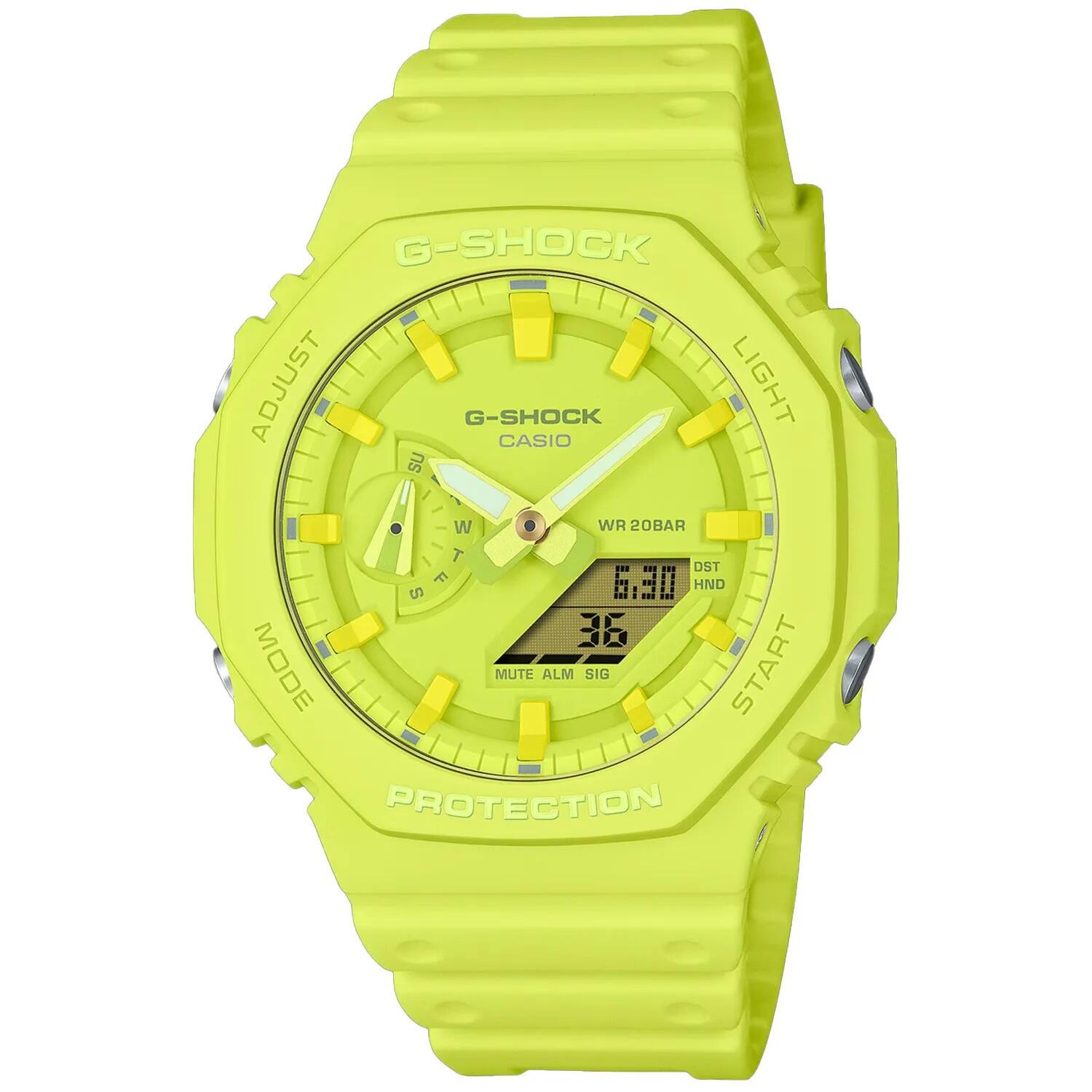 Relógio unissexo casio g-shock ga-2100-9a9er