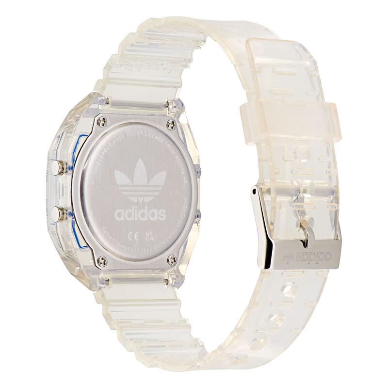 Adidas Originals Digitaal  Horloge Transparant/LCD AOST24061