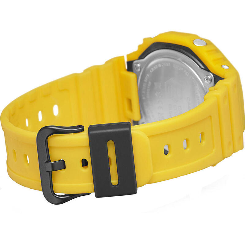 Casio Analogique - Digital Hommes Noir / Jaune GA-B2100C-9AER