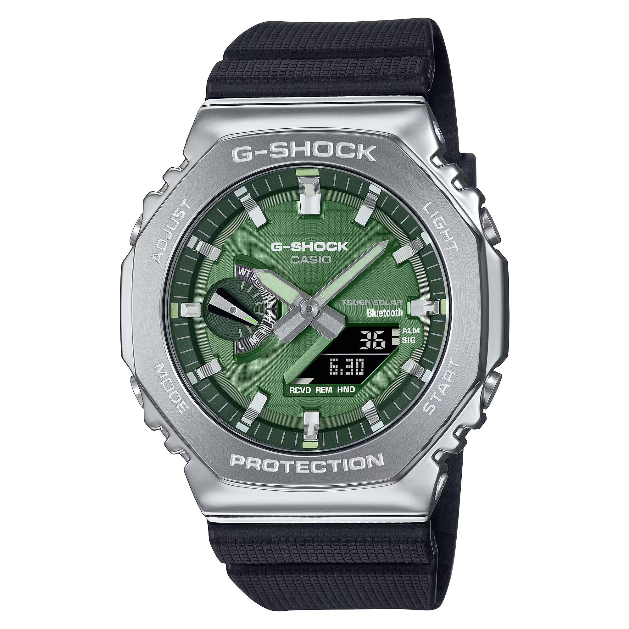 Casio - Montre Homme Casio G-shock Gbm-2100a-1a3er - Montre - Noir|vert - Taille Unique - Decathlon
