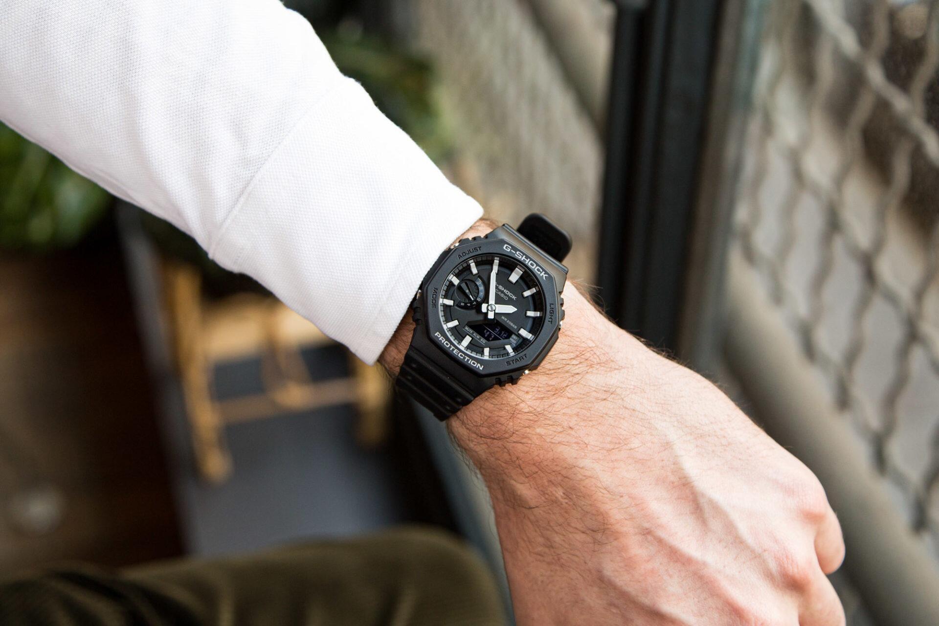 Casio Analogique - Digital Montre Noir/Noir GA-2100-1AER 5/6