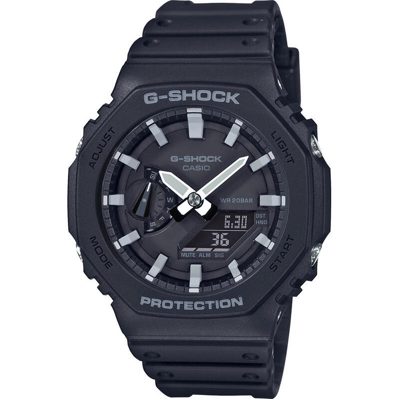 Casio Analogique - Digital Hommes Noir / Noir GA-2100-1AER