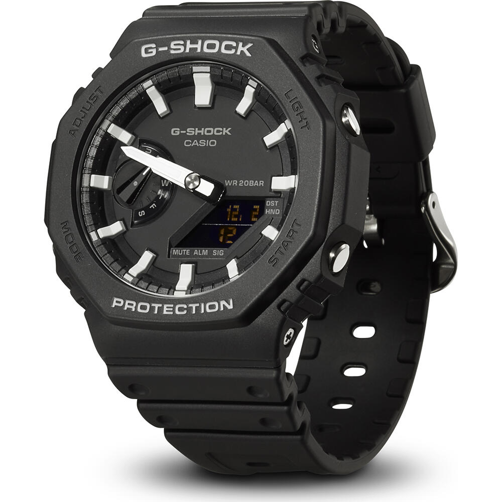 Casio Analogique - Digital Montre Noir/Noir GA-2100-1AER 3/6