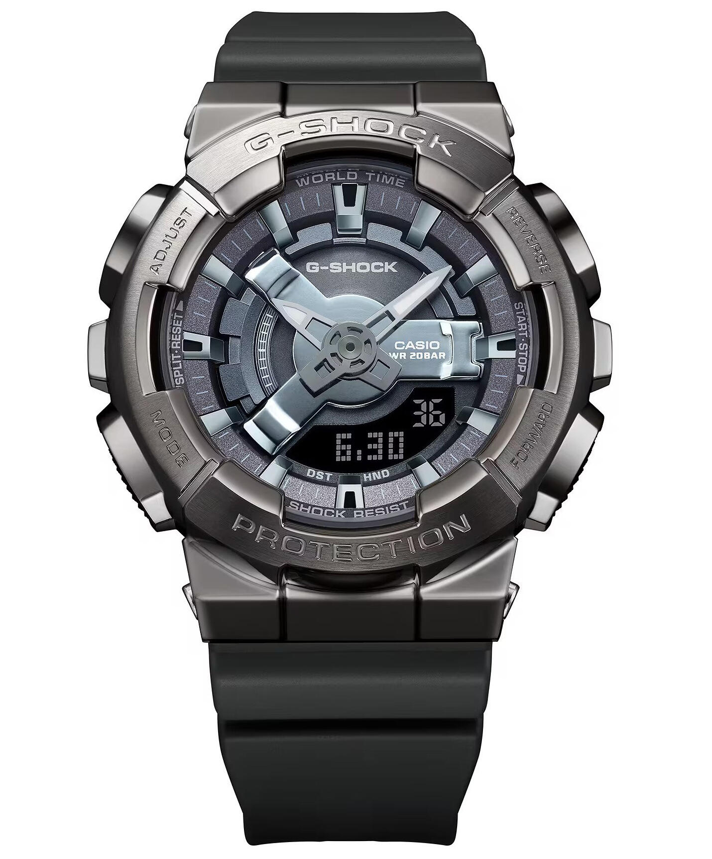 Casio Analogique - Digital Montre Gris/Gris GM-S110B-8AER 2/6