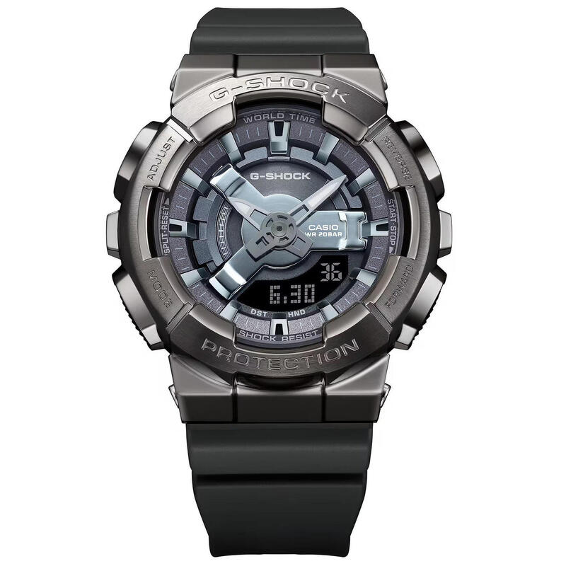 Casio Analoog en digitaal  Horloge Grijs/Grijs GM-S110B-8AER