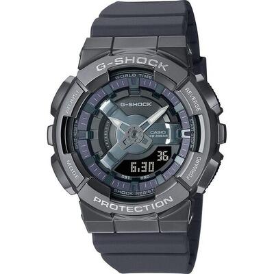 Casio analoog en digitaal horloge grijs/grijs gm-s110b-8aer