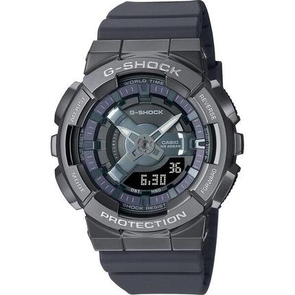 Casio Analoog En Digitaal Horloge Grijs/Grijs GM-S110B-8AER