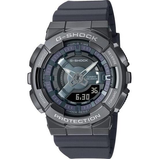 Casio Analoog En Digitaal Horloge Grijs/Grijs GM-S110B-8AER