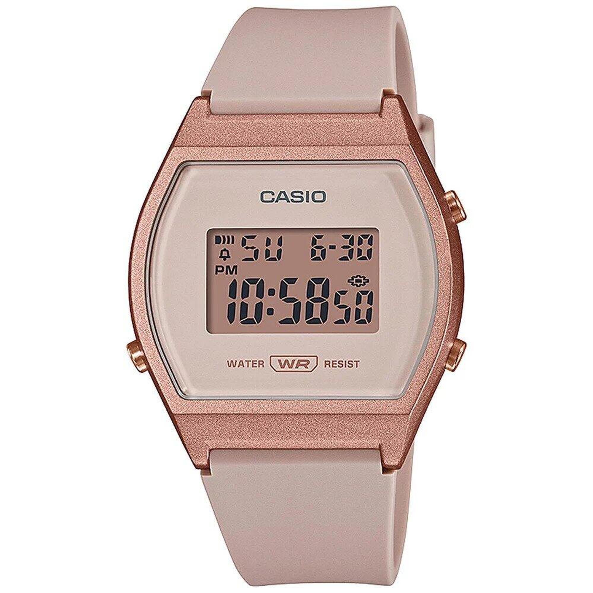 Casio - Montre Femme Casio Lw-204-4aef, Quartz, 35mm, 3atm - Montre - Rose - Taille Unique - Decathlon