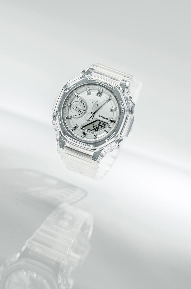Casio Analog Digital Uhr Transparent/Silber GMA-S2100SK-7AER 4/6