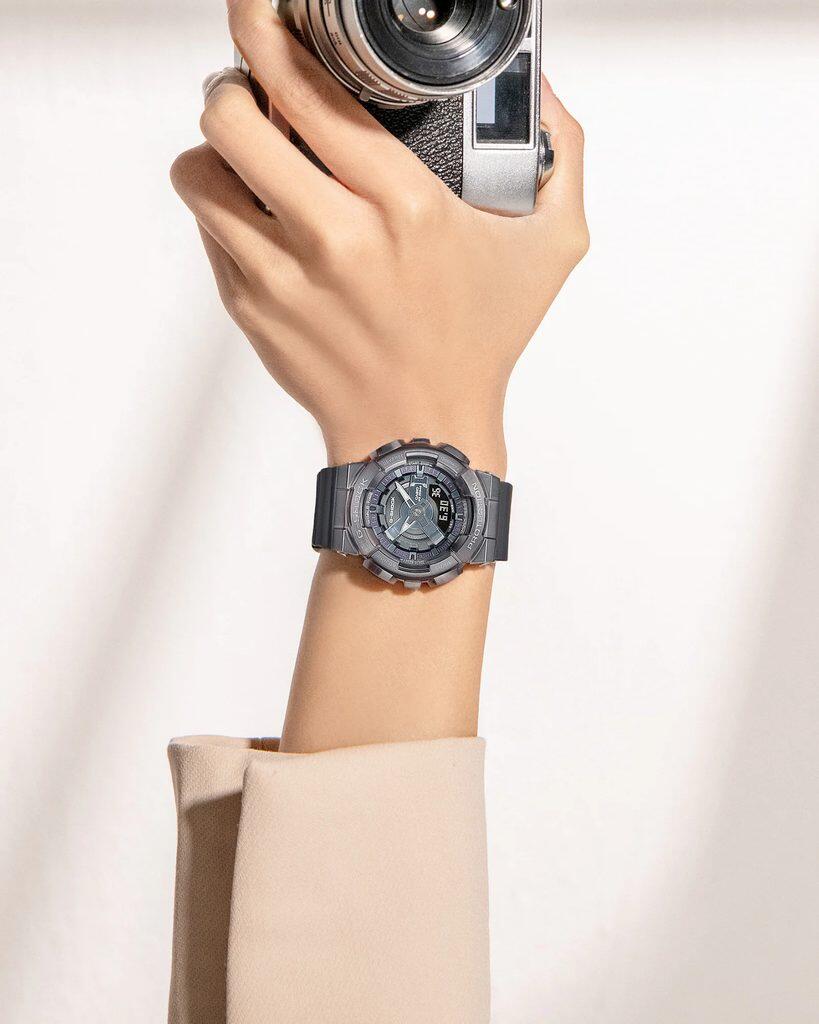 Casio Analogique - Digital Montre Gris/Gris GM-S110B-8AER 5/6