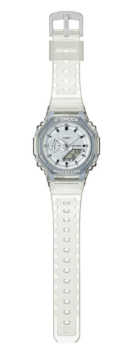 Casio Analog Digital Uhr Transparent/Silber GMA-S2100SK-7AER 2/6