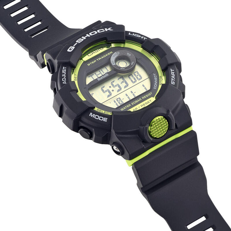 Casio Digital Hommes LCD / Gris GBD-800-8ER