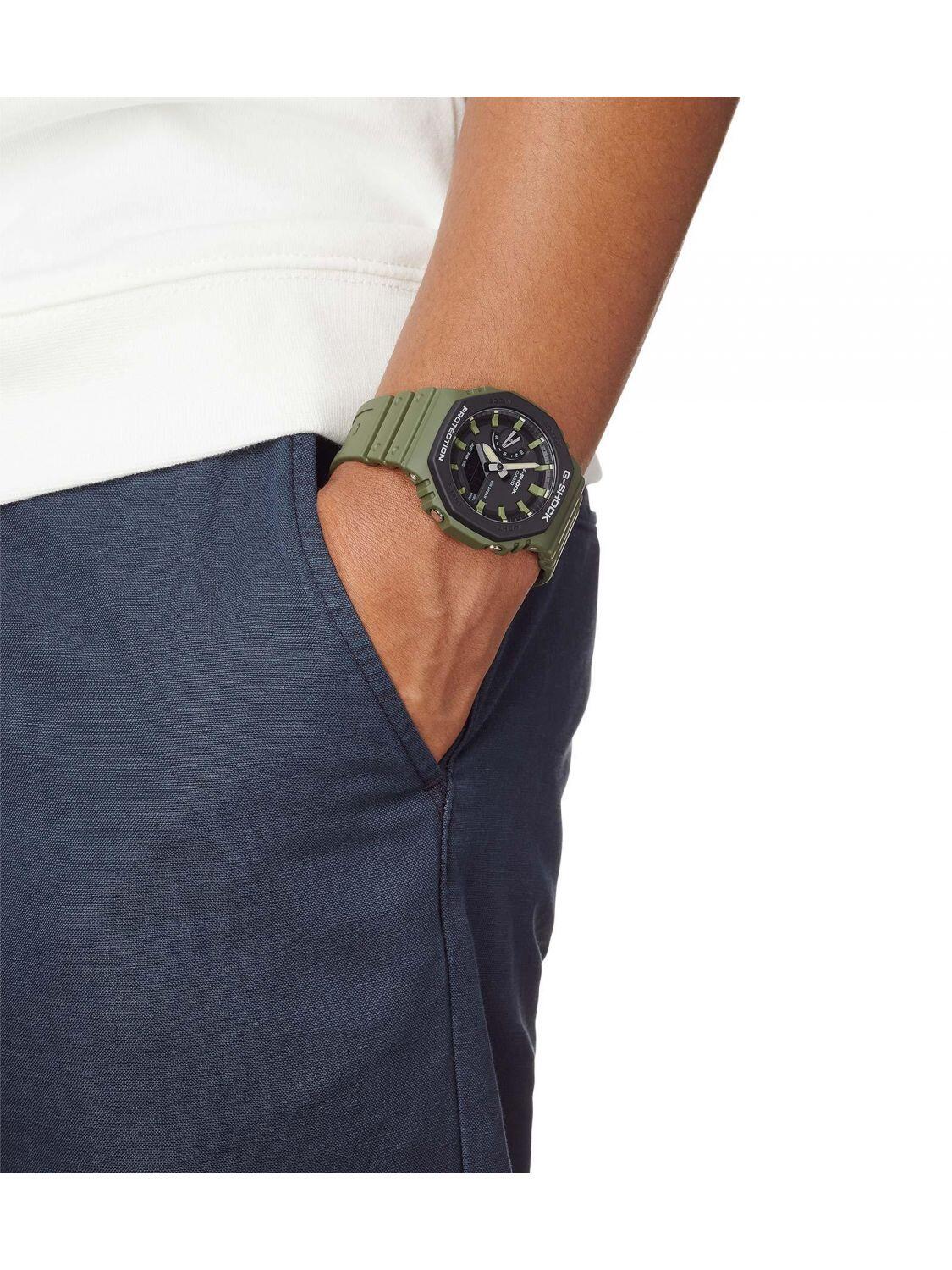 Mens Watch Casio GA-2110SU-3AER, Quartz, 45mm, 20ATM 5/6