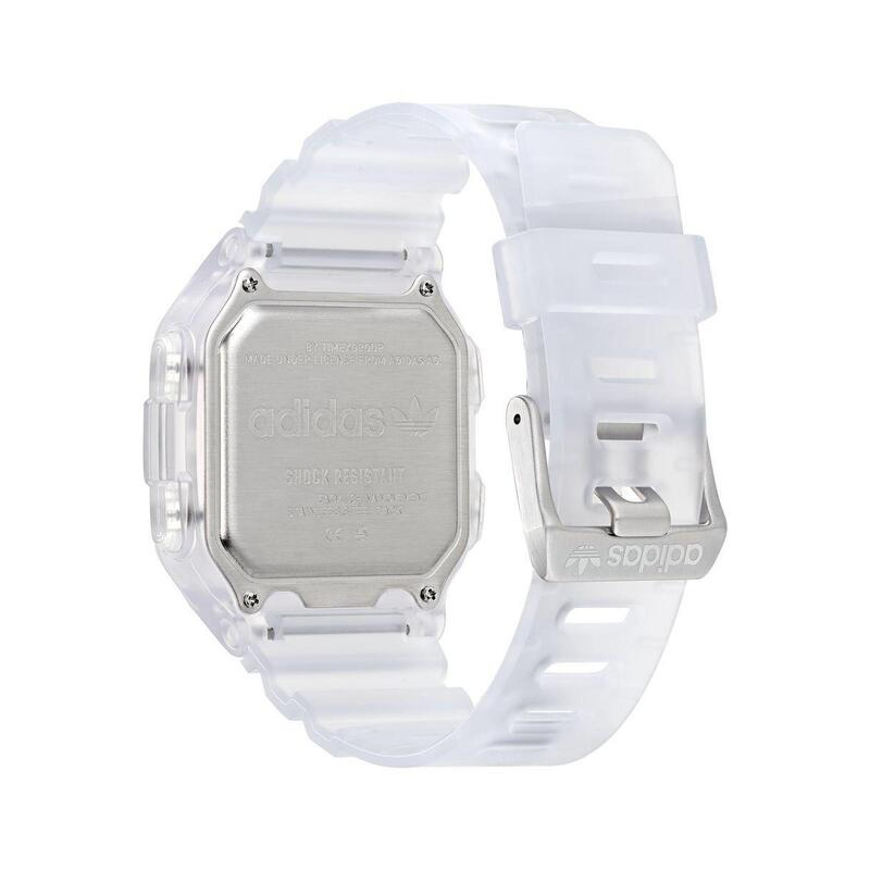 Adidas Originals Digitaal  Horloge Transparant/Zwart AOST22049