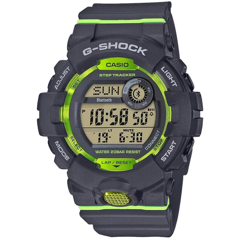 Casio Digitaal  Horloge Grijs/LCD GBD-800-8ER