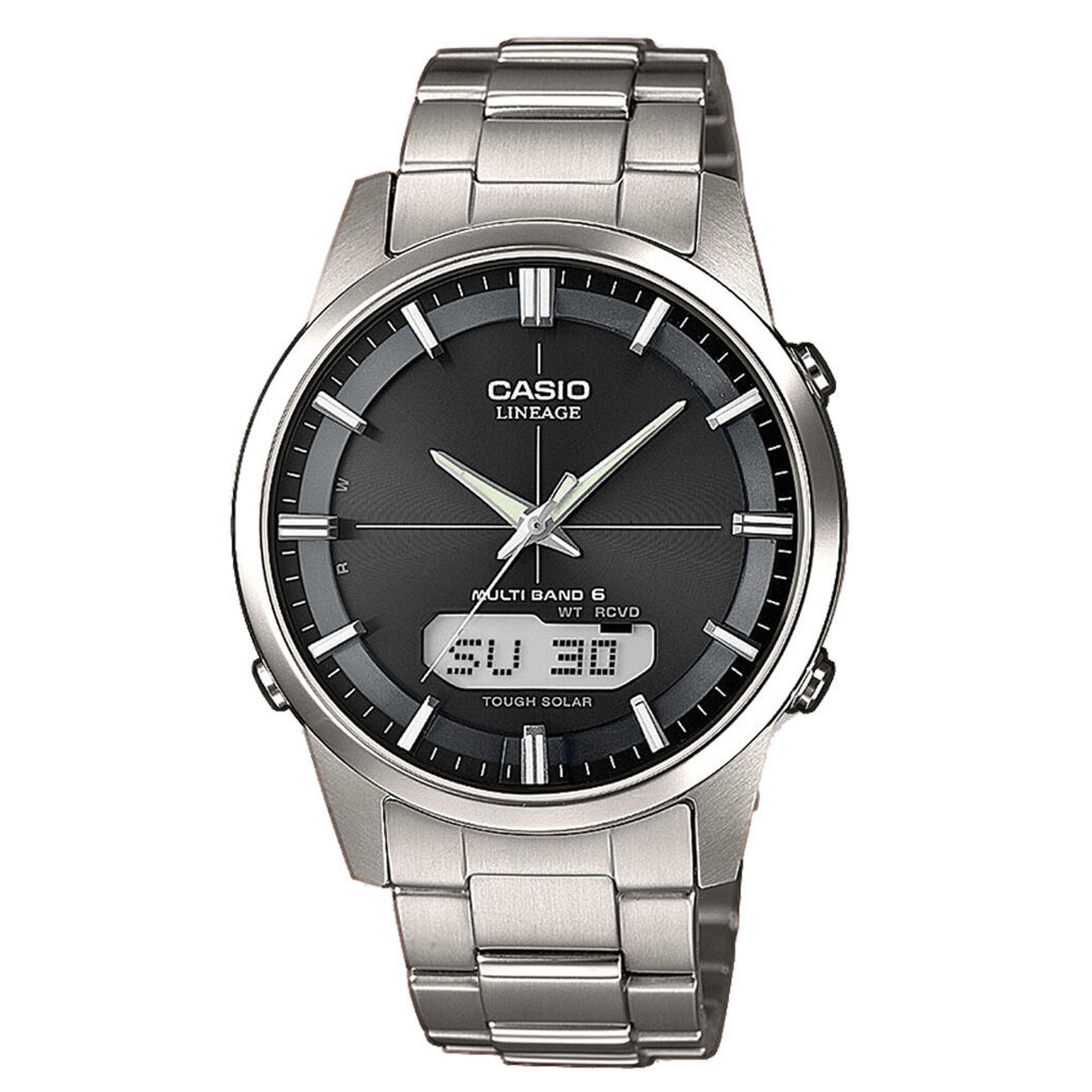 Casio - Montre Homme Casio Lcw-m170td-1aer, Quartz, 39mm, 5atm - Montre - Gris|noir - Taille Unique - Decathlon