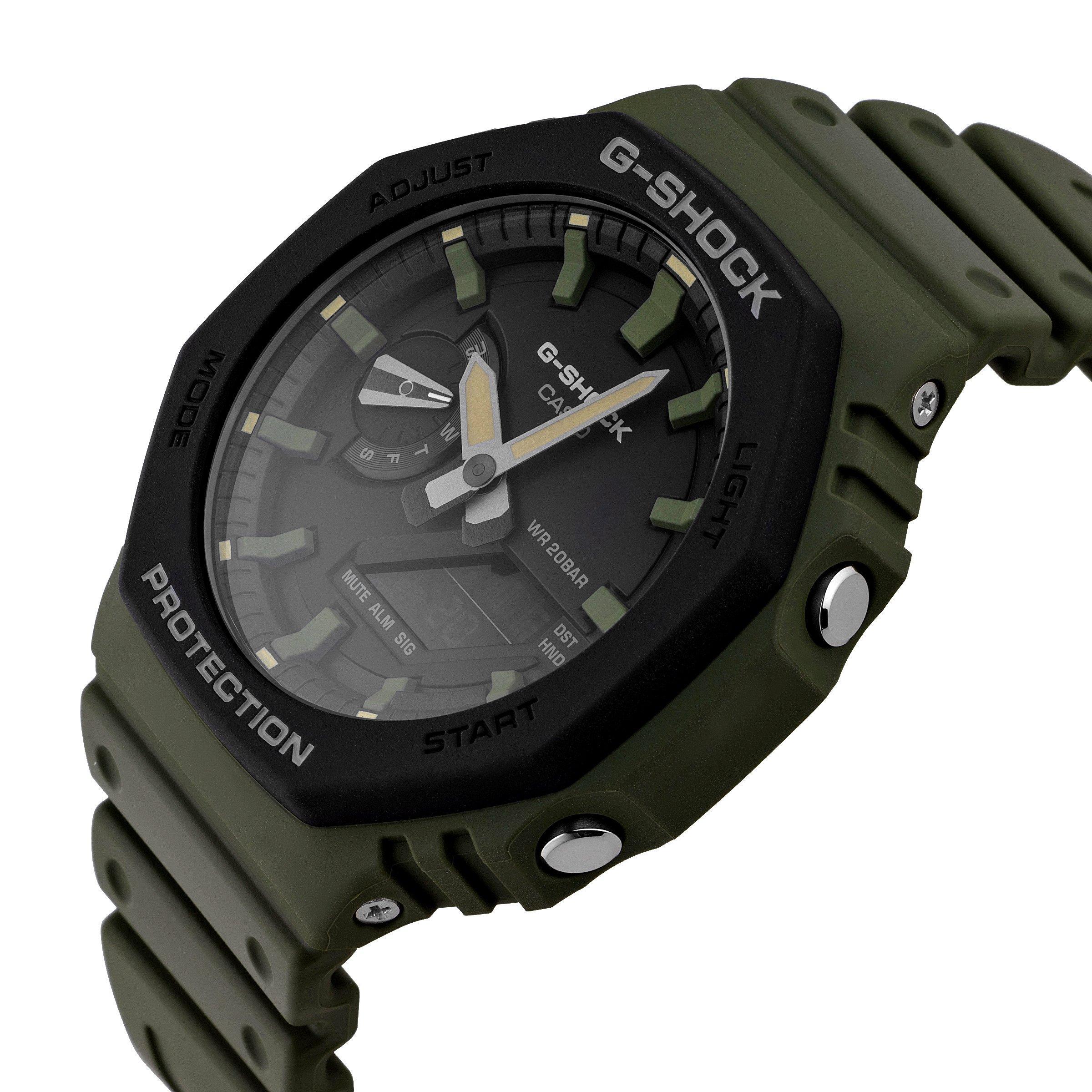 Mens Watch Casio GA-2110SU-3AER, Quartz, 45mm, 20ATM 3/6
