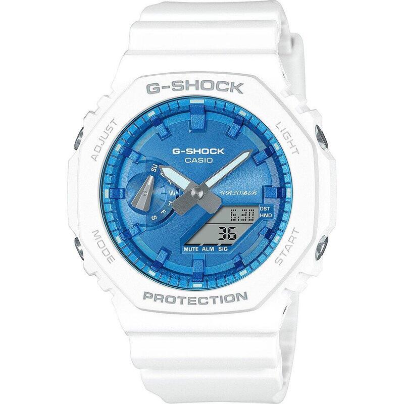 Casio GA-2100WS-7AER, Quartz, 45mm, 20ATM