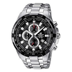 Casio Chronographe Hommes Noir / Argent EF-539D-1AVEF