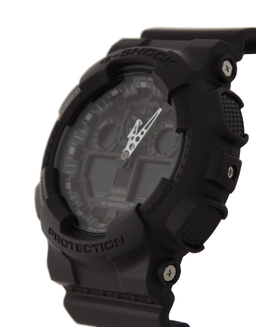 Herrenuhr Casio GA-100-1A1ER, Quartz, 51mm, 20ATM 3/7