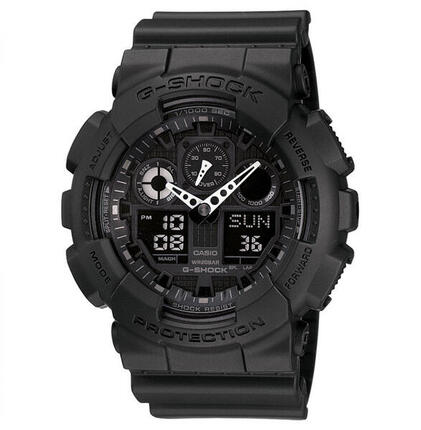 Montre Homme Casio GA-100-1A1ER, Quartz, 51mm, 20ATM
