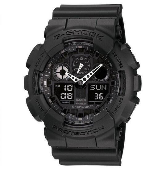 Montre Homme Casio GA-100-1A1ER, Quartz, 51mm, 20ATM