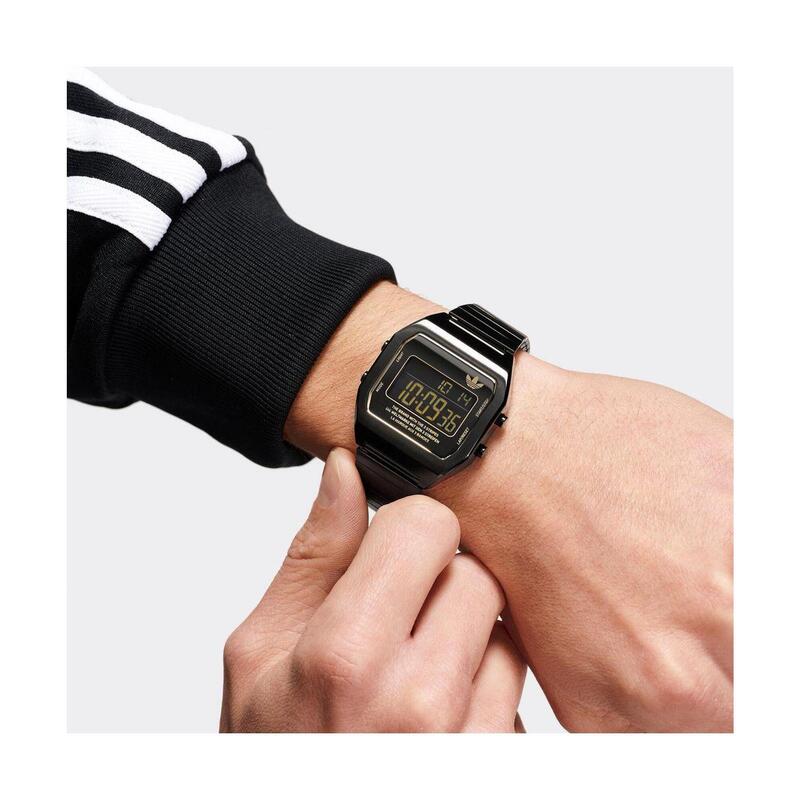 Adidas Originals Digitaal  Horloge Zwart/Zwart AOST24059