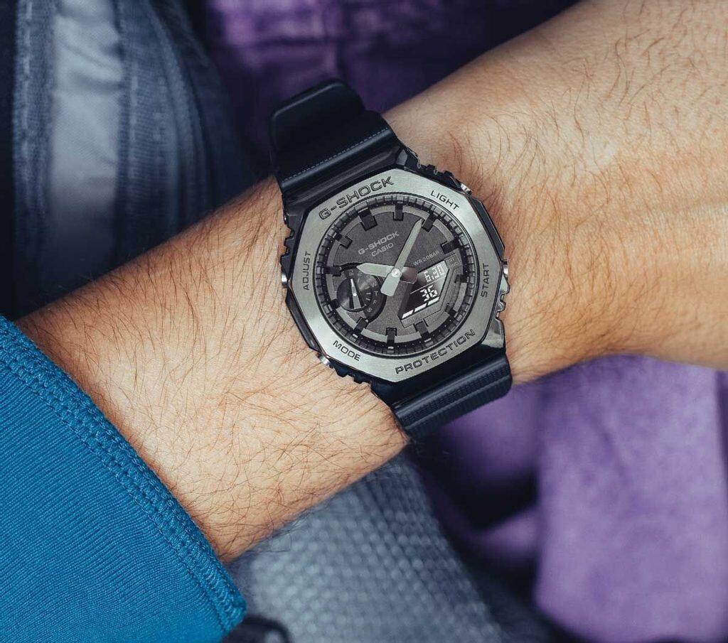 Casio Analogique - Digital Montre Noir/Noir GM-2100BB-1AER 5/6