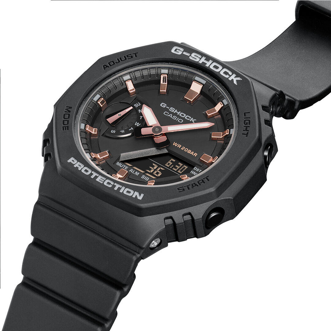 Montre Femme Casio GMA-S2100-1AER, Quartz, 43mm, 20ATM 3/6