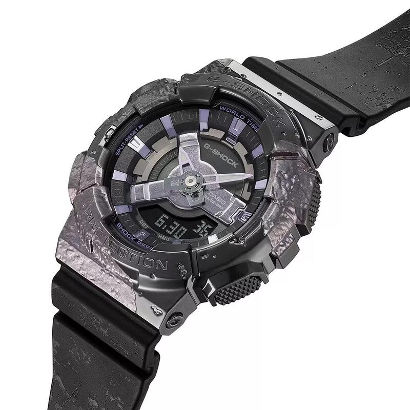 Casio Analogique - Digital Femme Multicolore / Noir GM-S114GEM-1A2ER