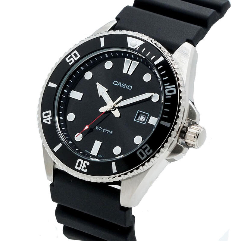 Montre Homme Casio MDV-107-1A1VEF, Quartz, 44mm, 20ATM