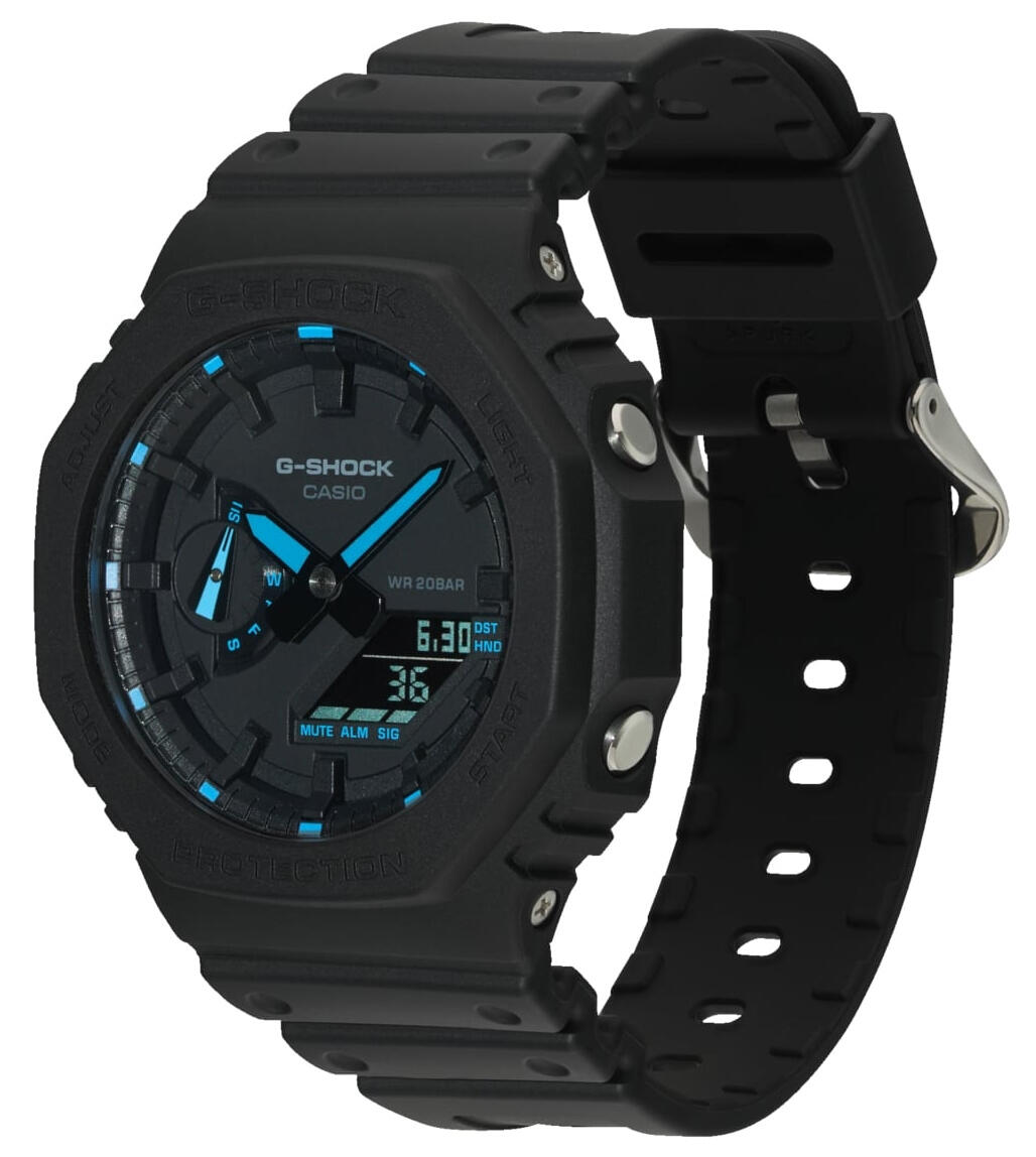 Mens Watch Casio GA-2100-1A2ER, Quartz, 45mm, 20ATM 4/6