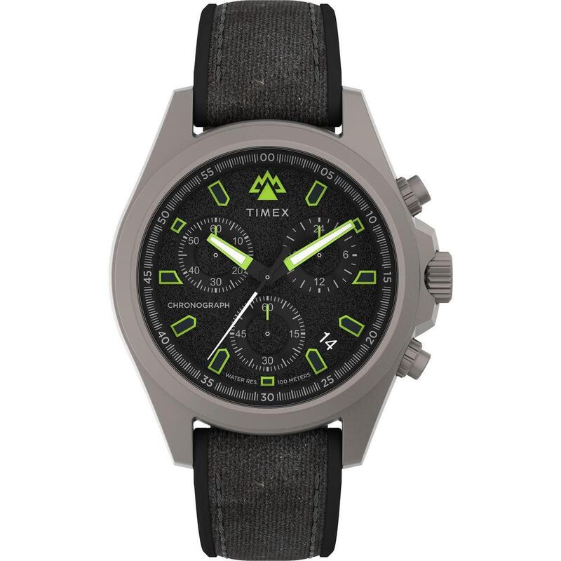 Timex Chronograaf  Horloge Zwart/Zwart TW2V96300