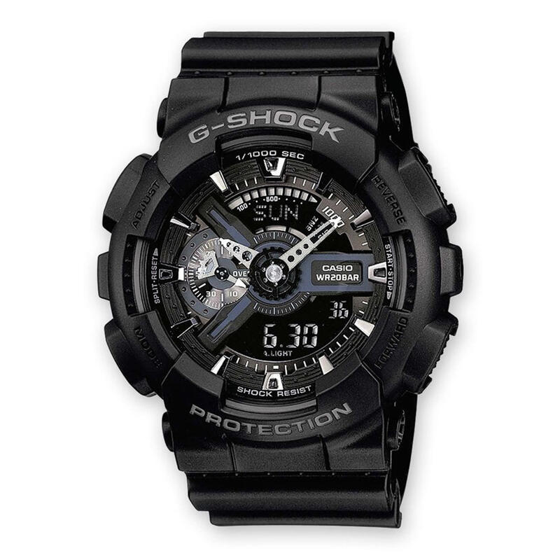 Casio Analogique - Digital Hommes Noir / Noir GA-110-1BER