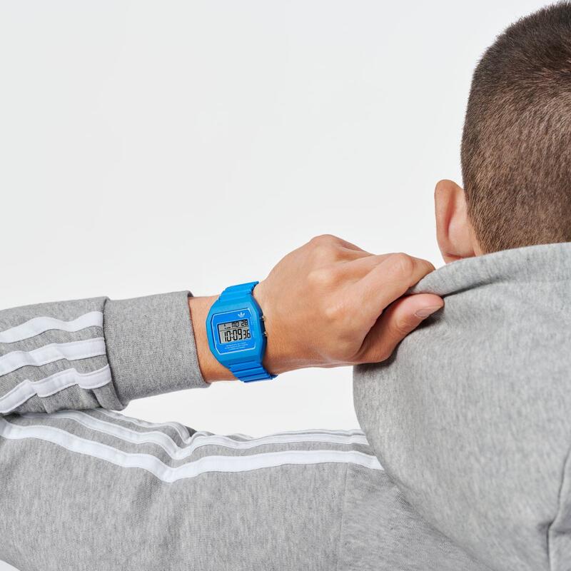 Adidas Originals Digitaal  Horloge Blauw/Blauw AOST23559