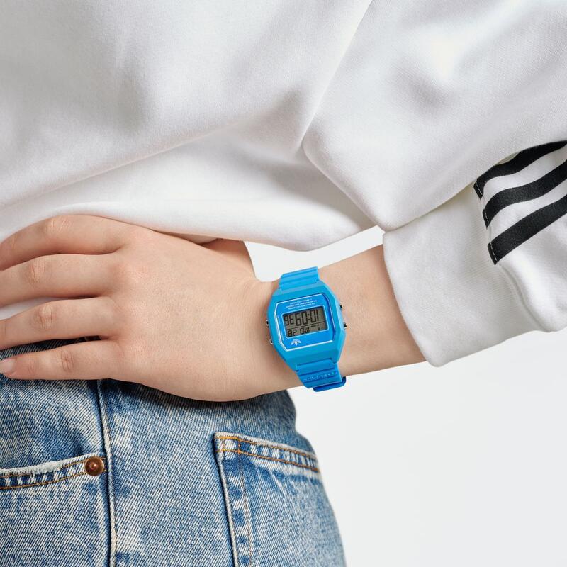 Adidas Originals Digitaal  Horloge Blauw/Blauw AOST23559