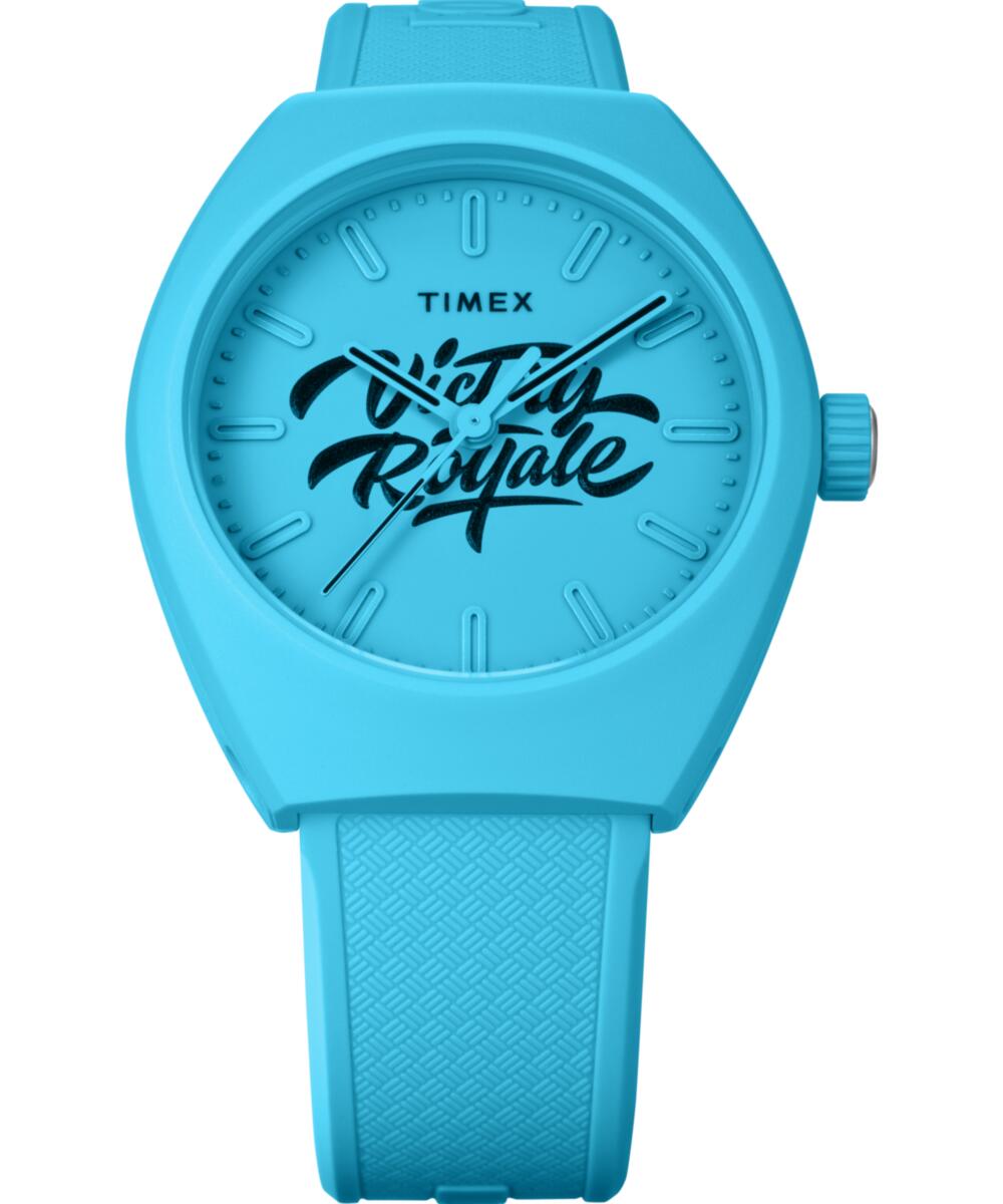Timex Analogique Montre Bleu/Bleu TW2W96900 4/5