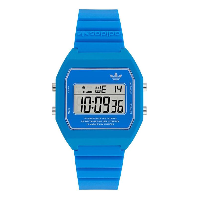 Adidas Originals Digitaal  Horloge Blauw/Blauw AOST23559