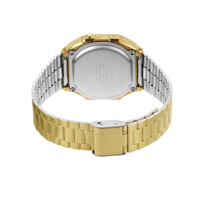 Montre Homme Casio A168WG-9EF, Quartz, 35mm, 3ATM