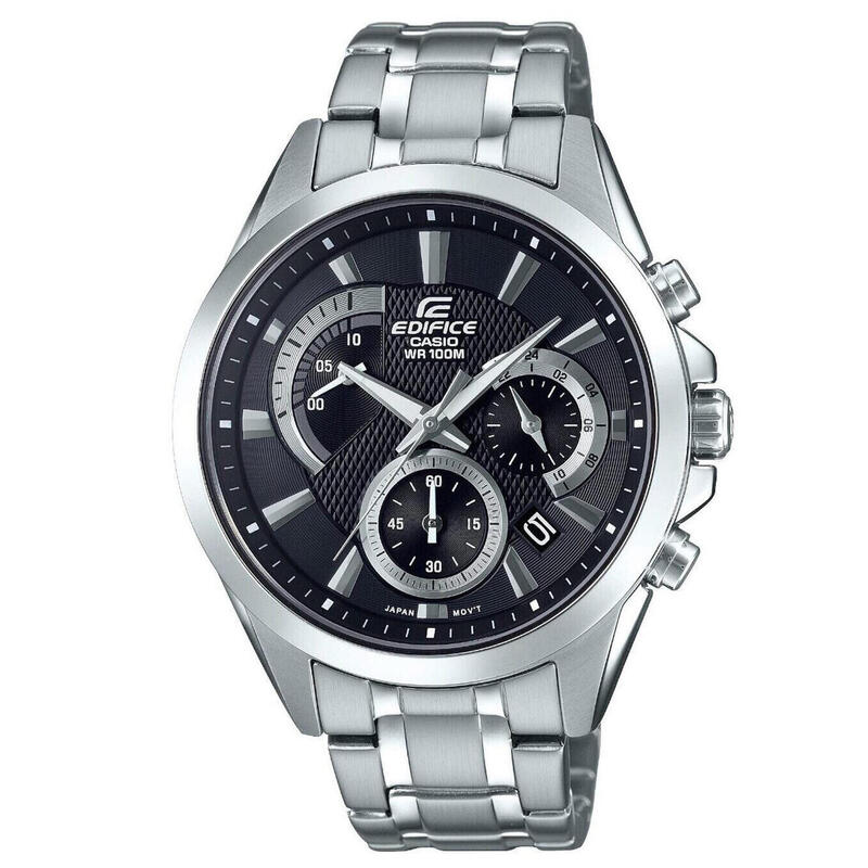 Casio Chronographe Hommes Noir / Argent EFV-580D-1AVUEF